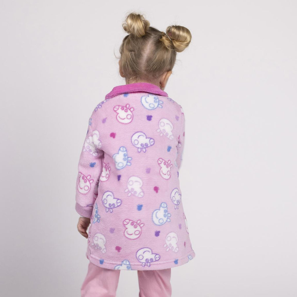 Batín coral fleece peppa pig