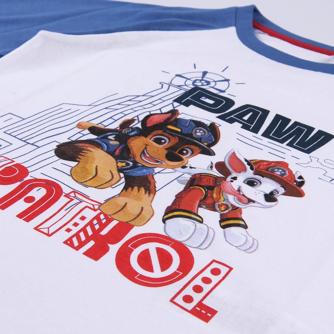 Camiseta larga single jersey paw patrol movie