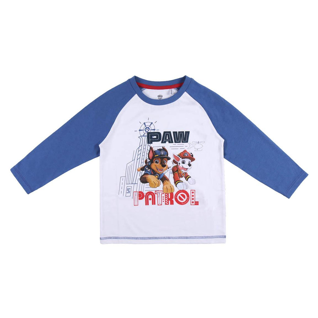 Camiseta larga single jersey paw patrol movie