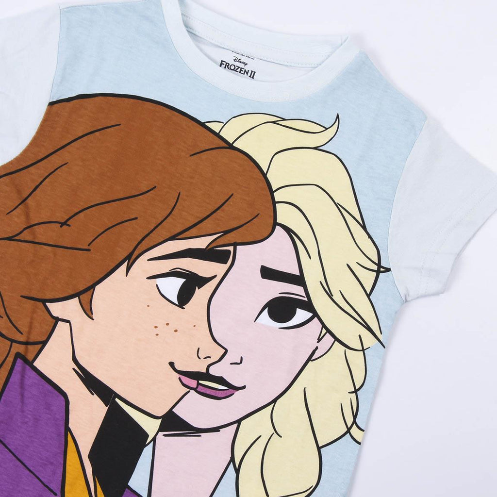 Pijama corto single jersey punto frozen