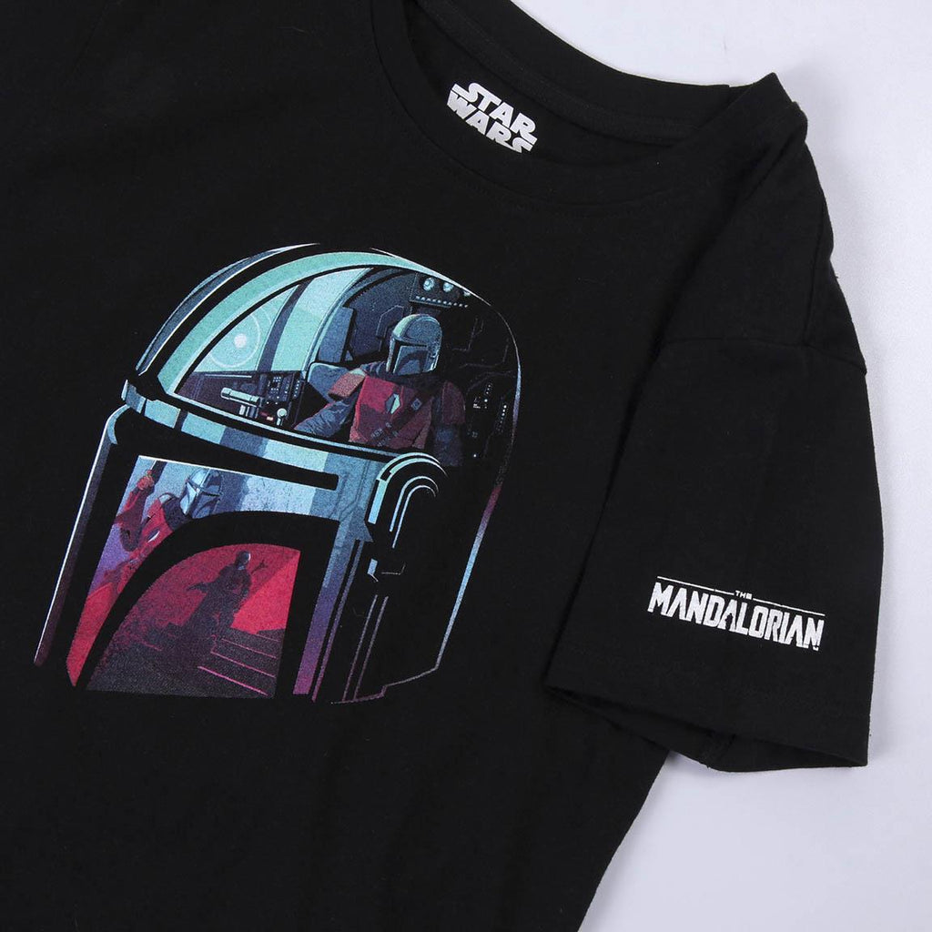 Camiseta corta single jersey punto the mandalorian