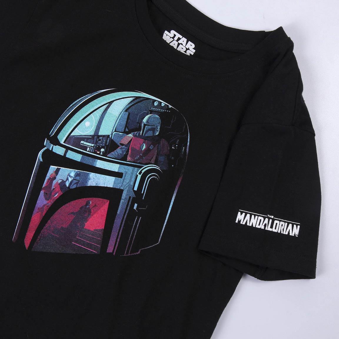 Camiseta corta single jersey punto the mandalorian