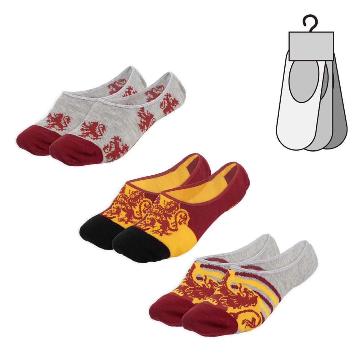 Pack calcetines 3 piezas harry potter
