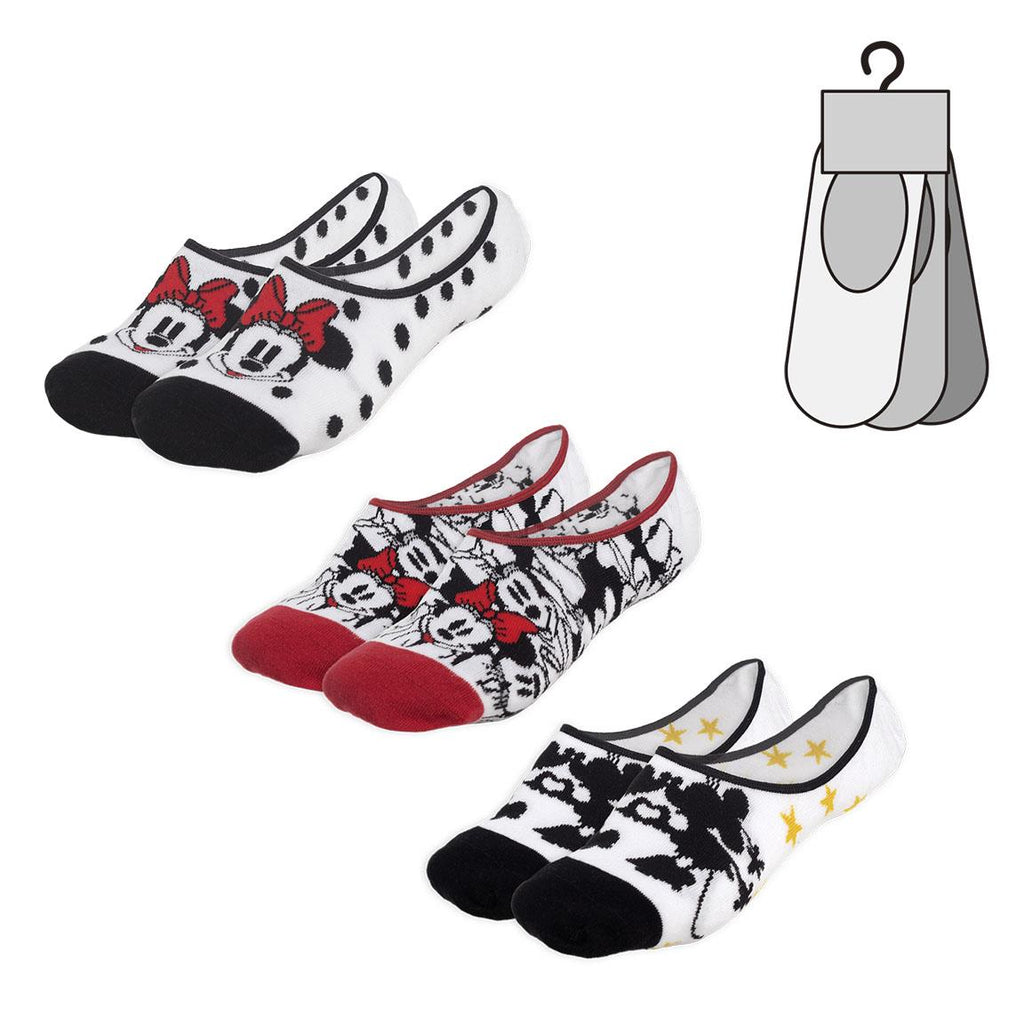 Pack calcetines 3 piezas minnie