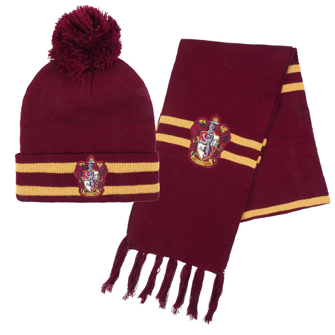 Conjunto 2 piezas bufanda harry potter gryffindor