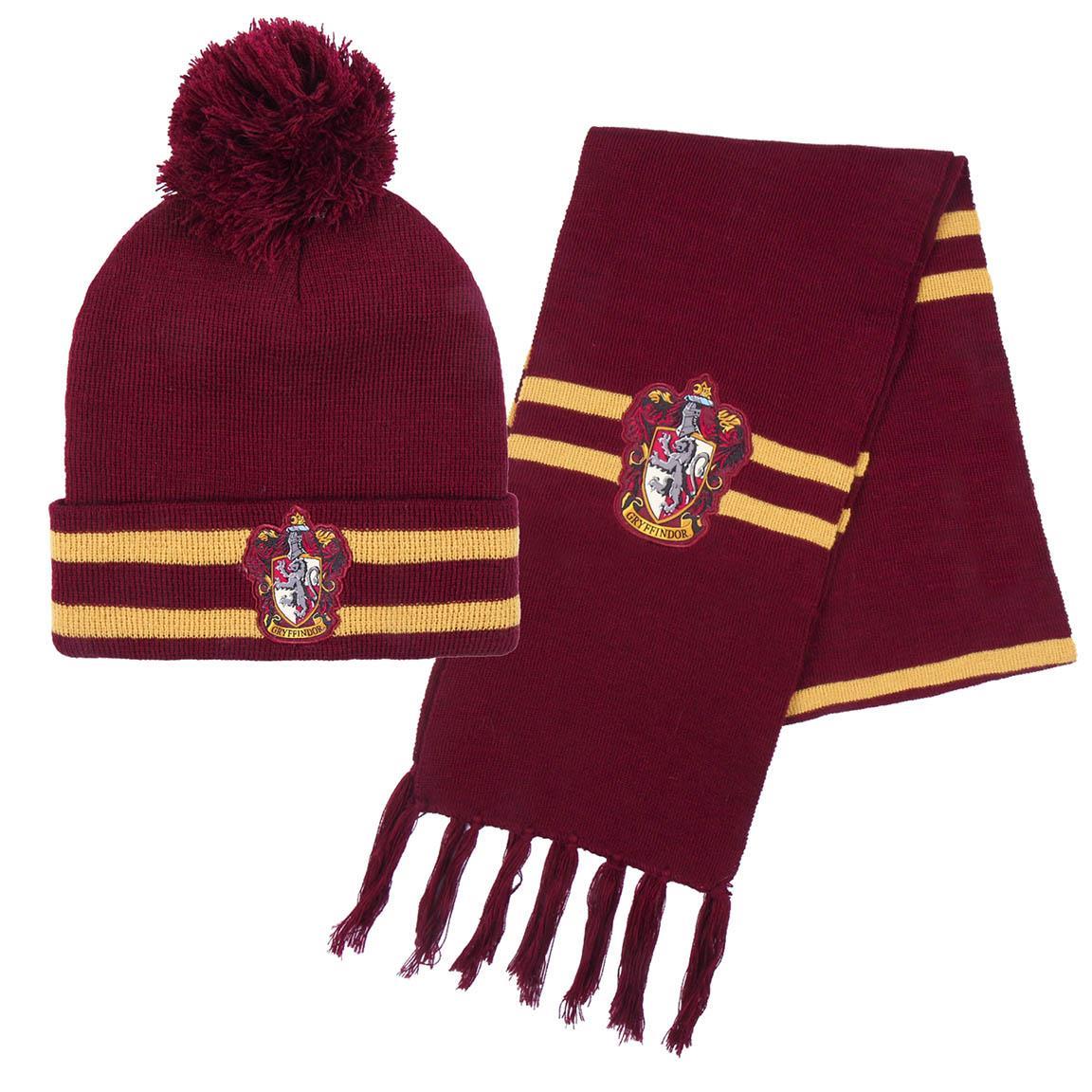 Conjunto 2 piezas bufanda harry potter gryffindor