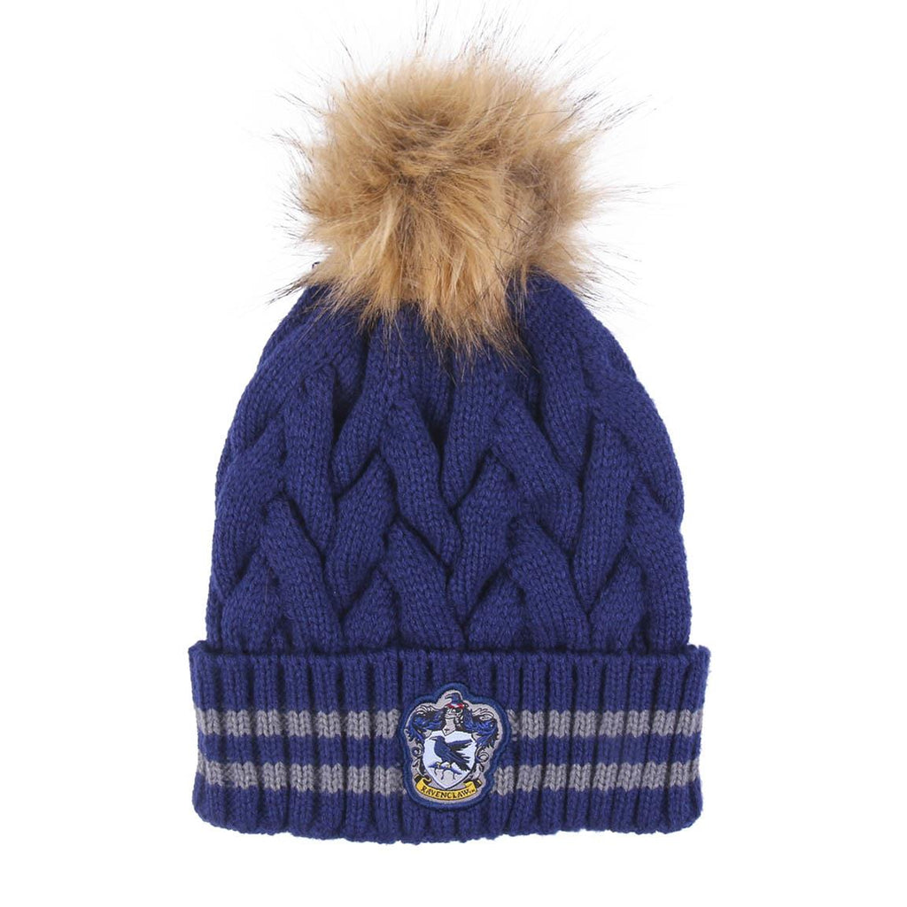 Gorro tricot pompom harry potter ravenclaw