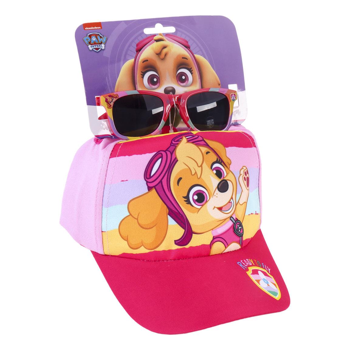 Gorra set gafas de sol paw patrol skye