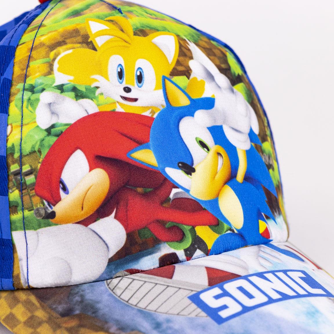 Gorra visera curva sonic
