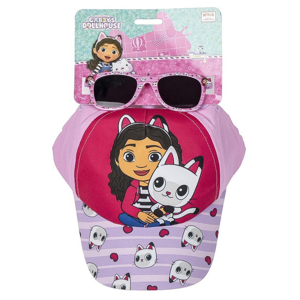 Gorra set gafas de sol gabby´s dollhouse