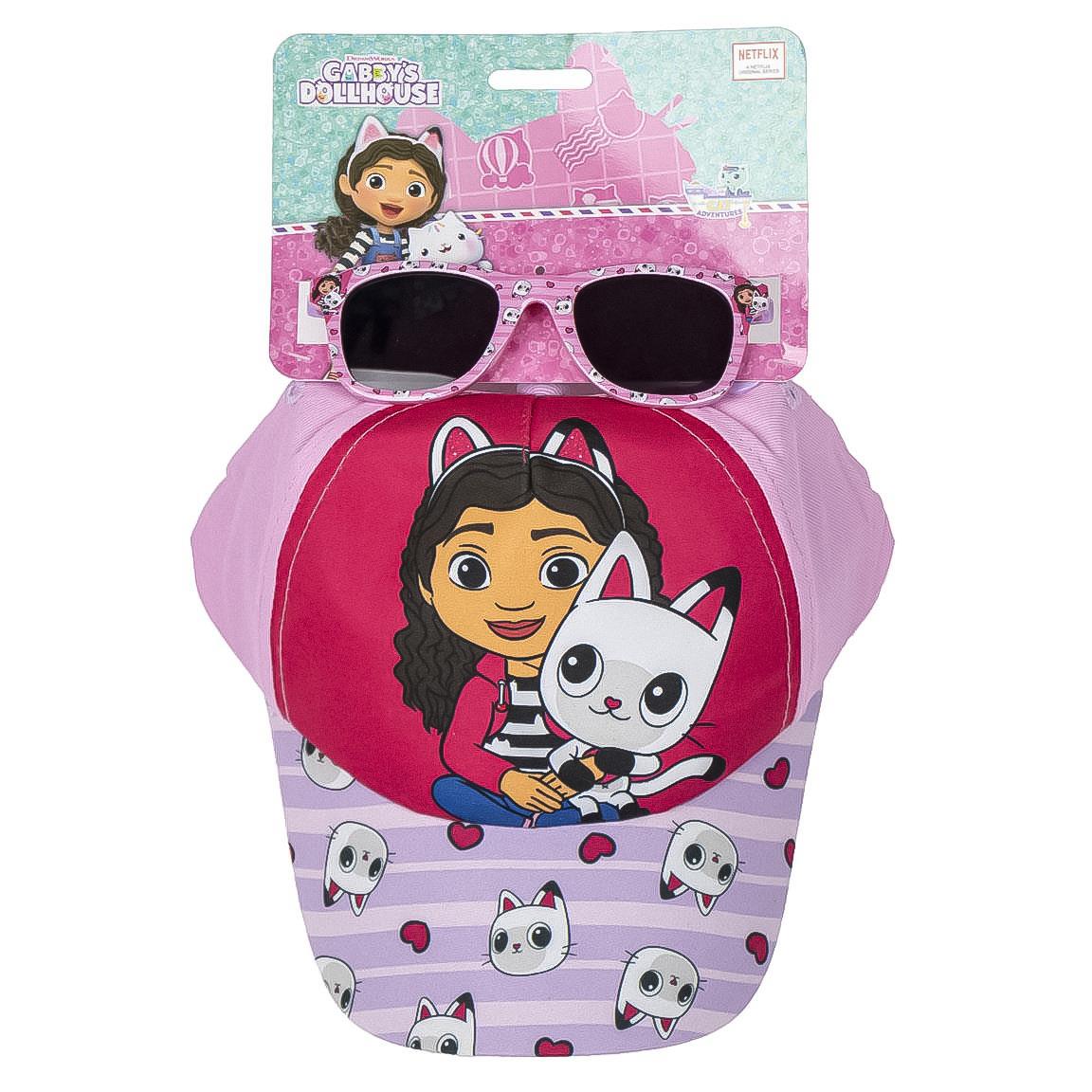 Gorra set gafas de sol gabby´s dollhouse