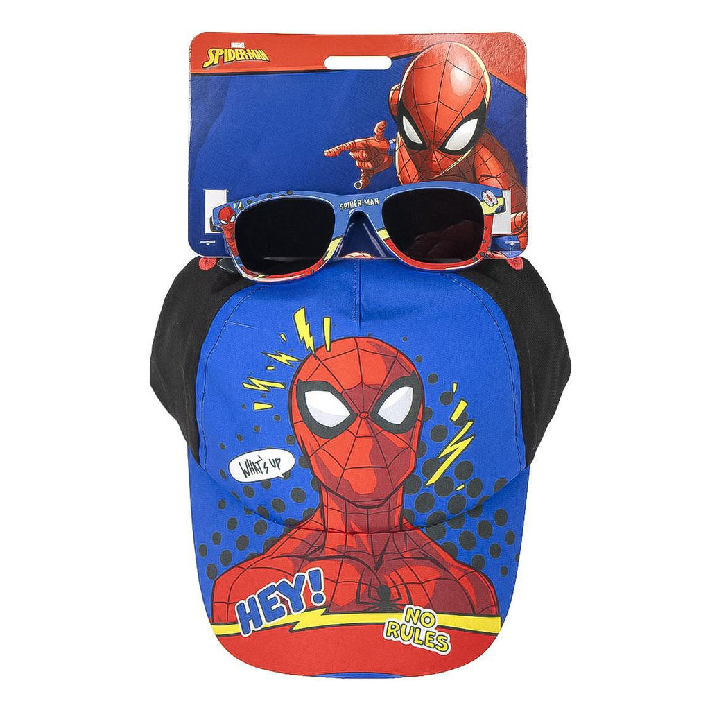 Gorra set gafas de sol spiderman