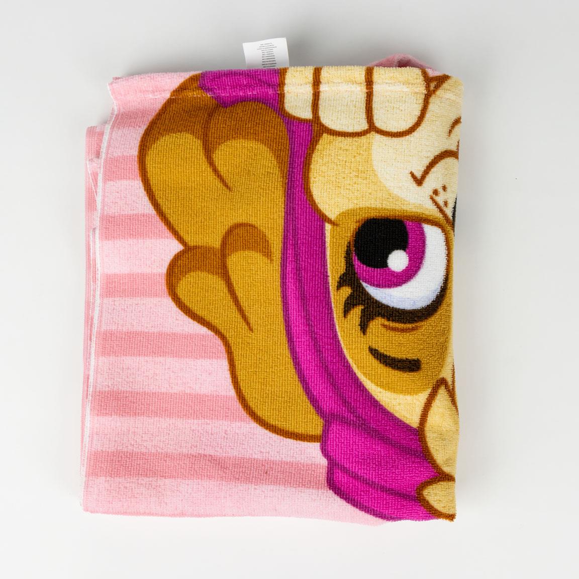 Poncho microfibra paw patrol skye