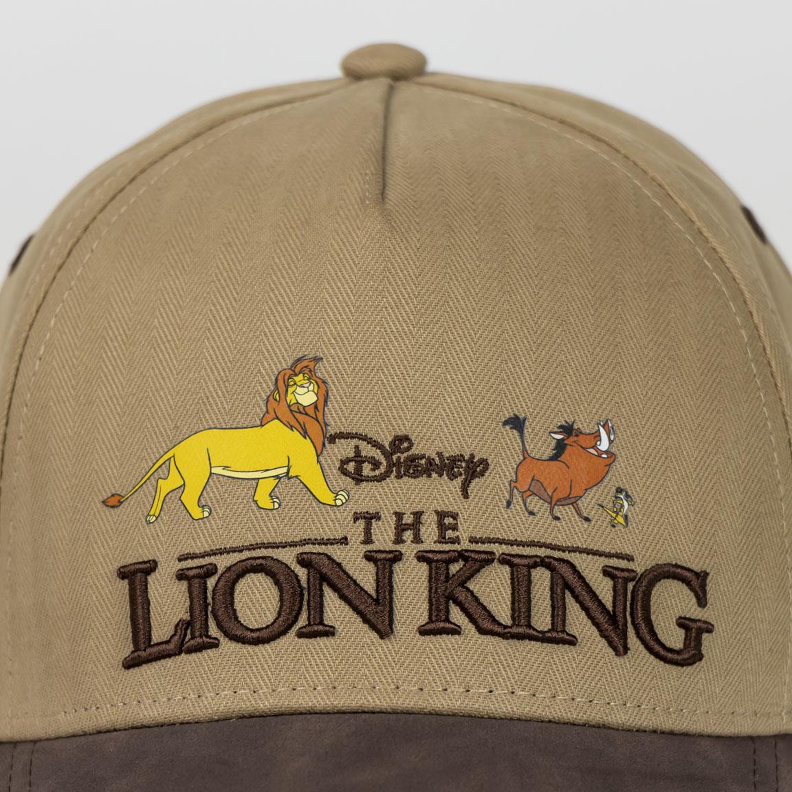 Gorra visera curva adulto lion king