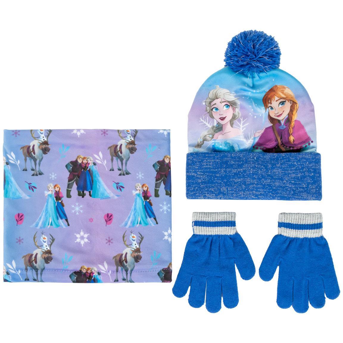 Conjunto 3 piezas snood frozen