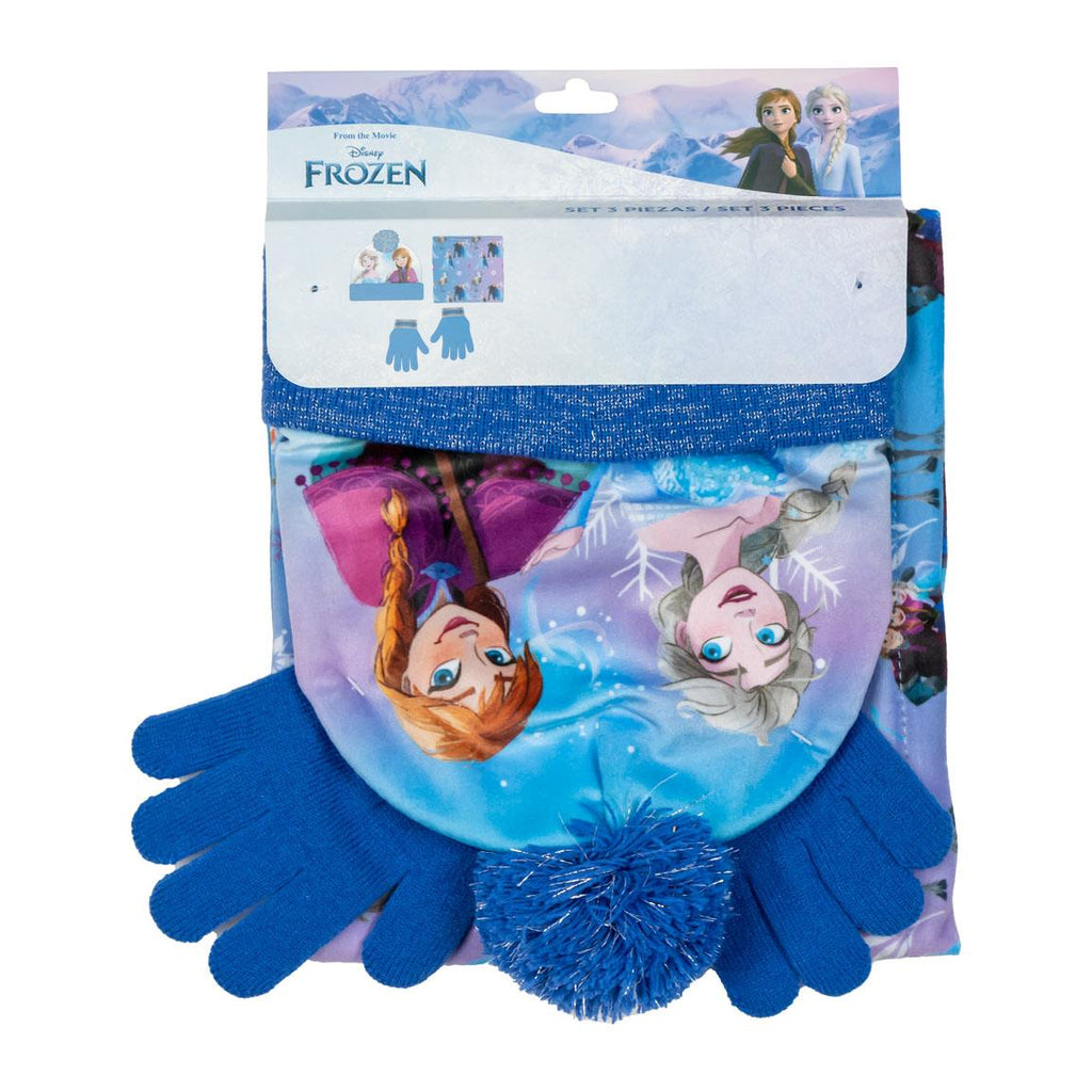 Conjunto 3 piezas snood frozen