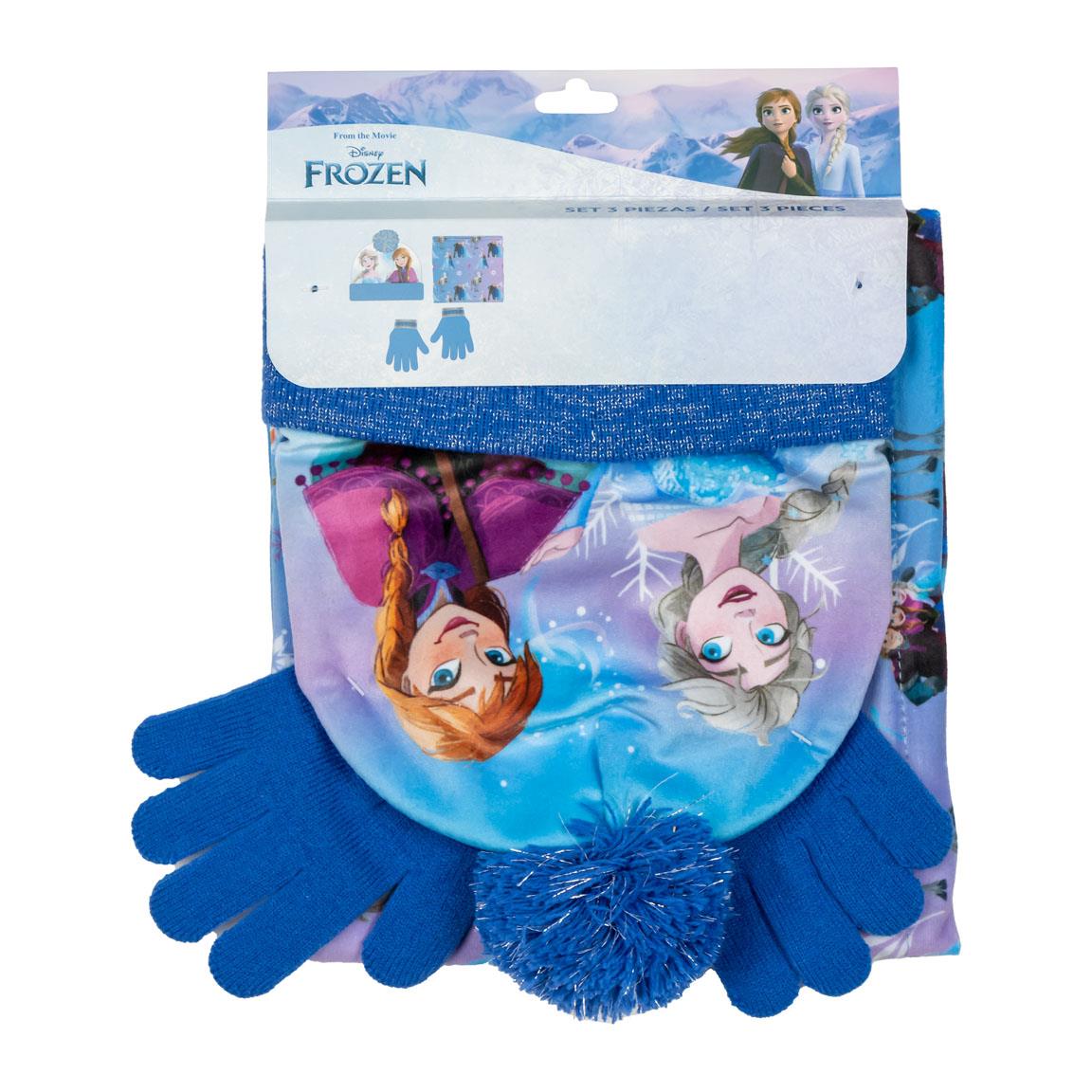 Conjunto 3 piezas snood frozen