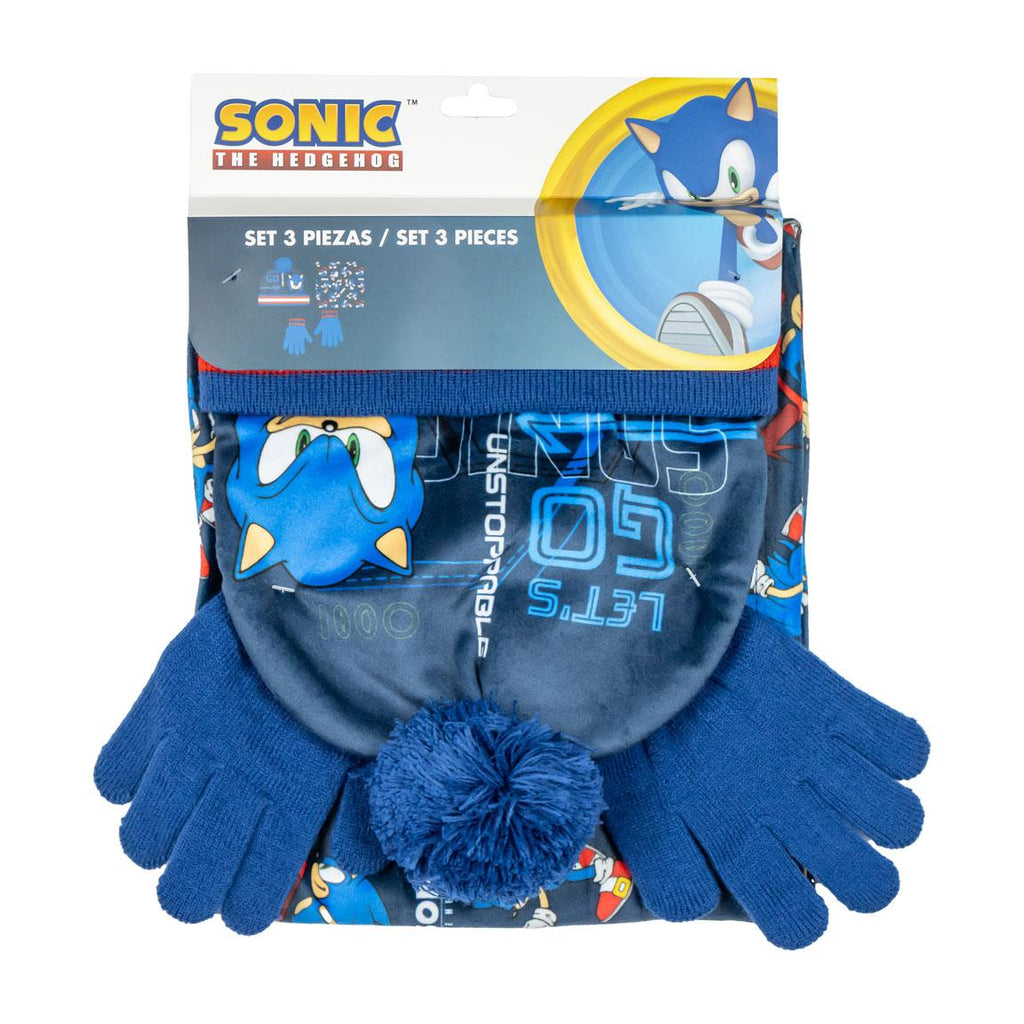 Conjunto 3 piezas snood sonic