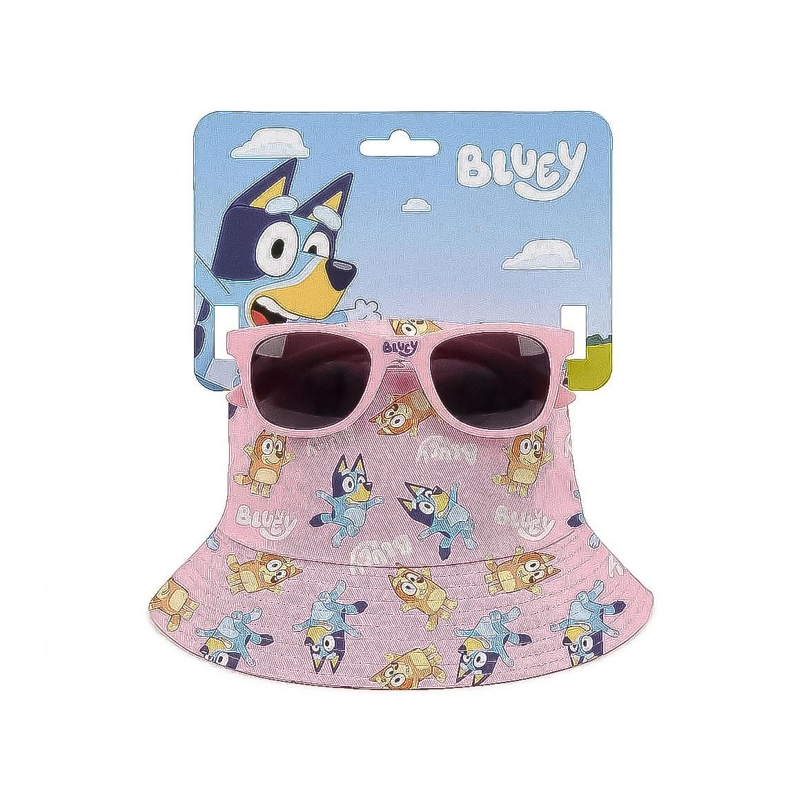 Gorro pescador 2 piezas bluey