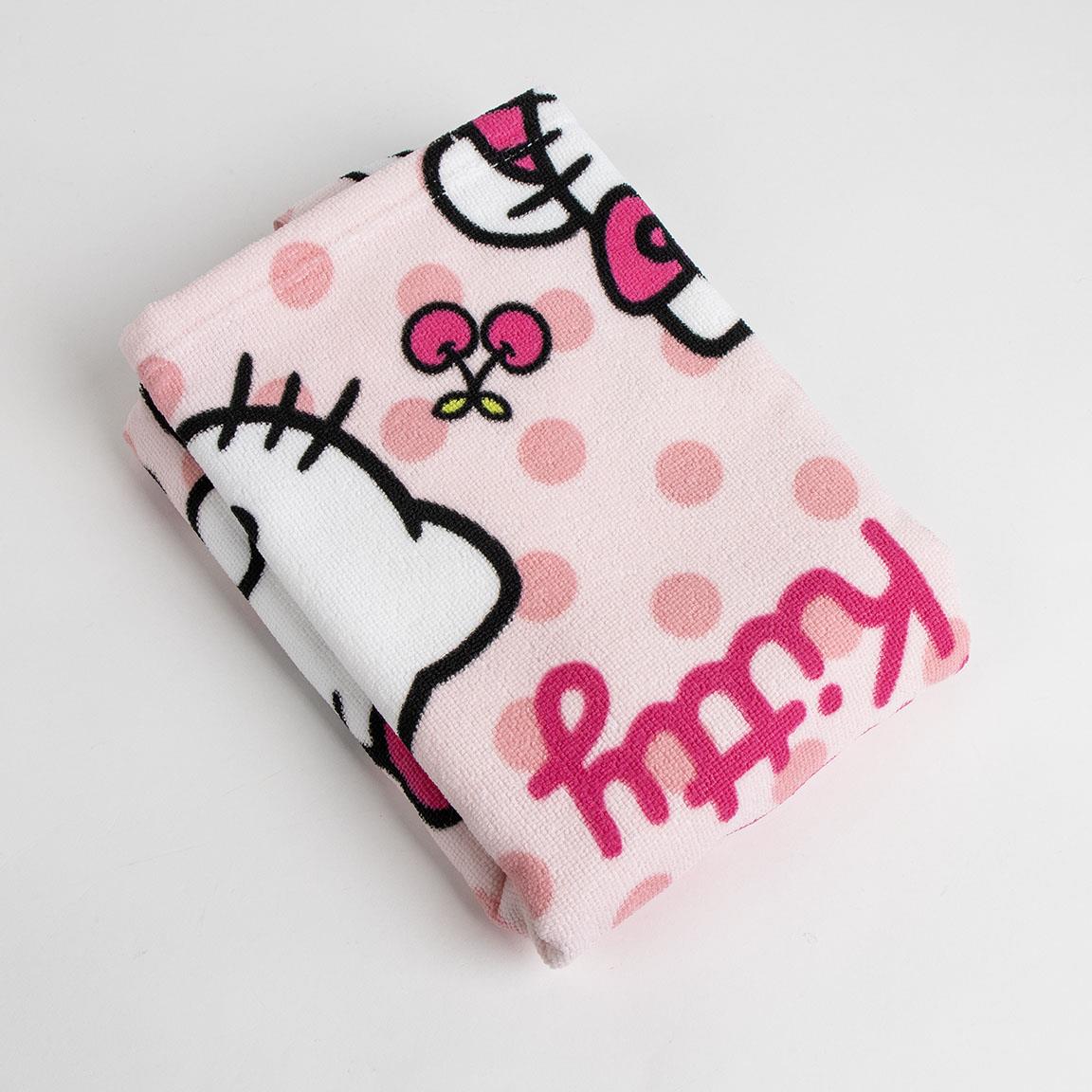 Poncho microfibra hello kitty