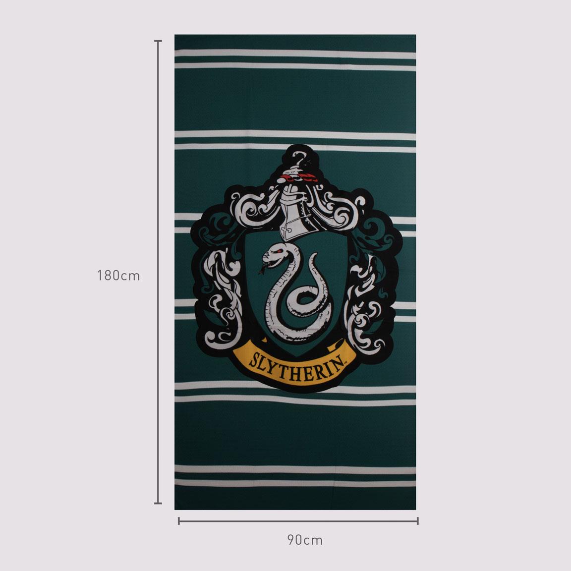 Toalla microfibra harry potter slytherin