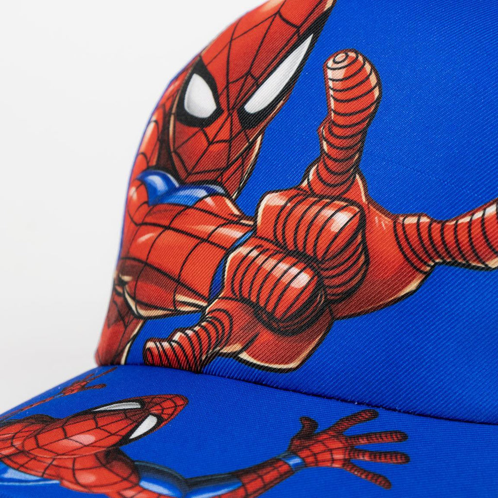 Gorra visera curva spiderman
