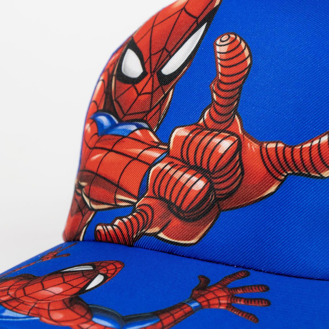 Gorra visera curva spiderman