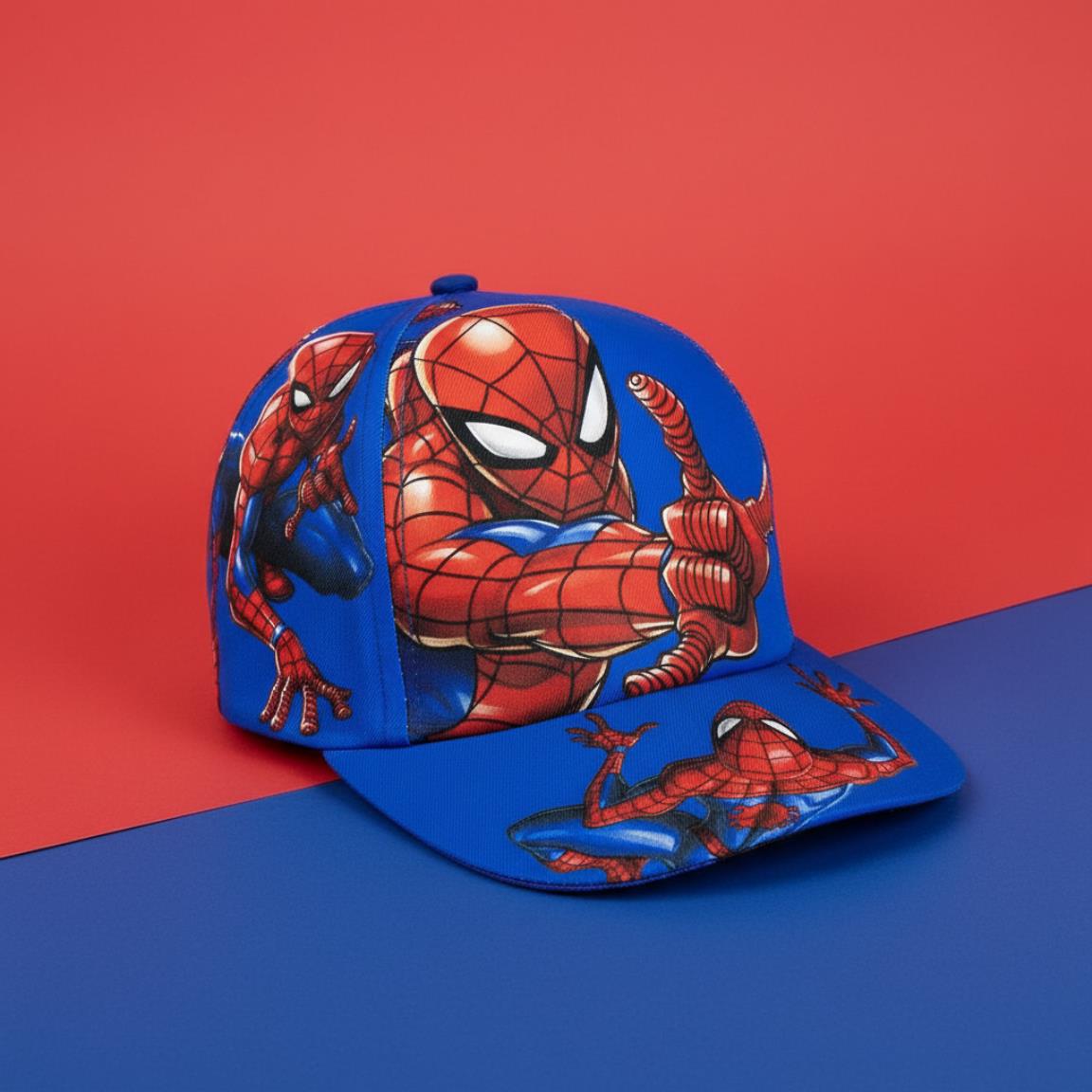 Gorra visera curva spiderman