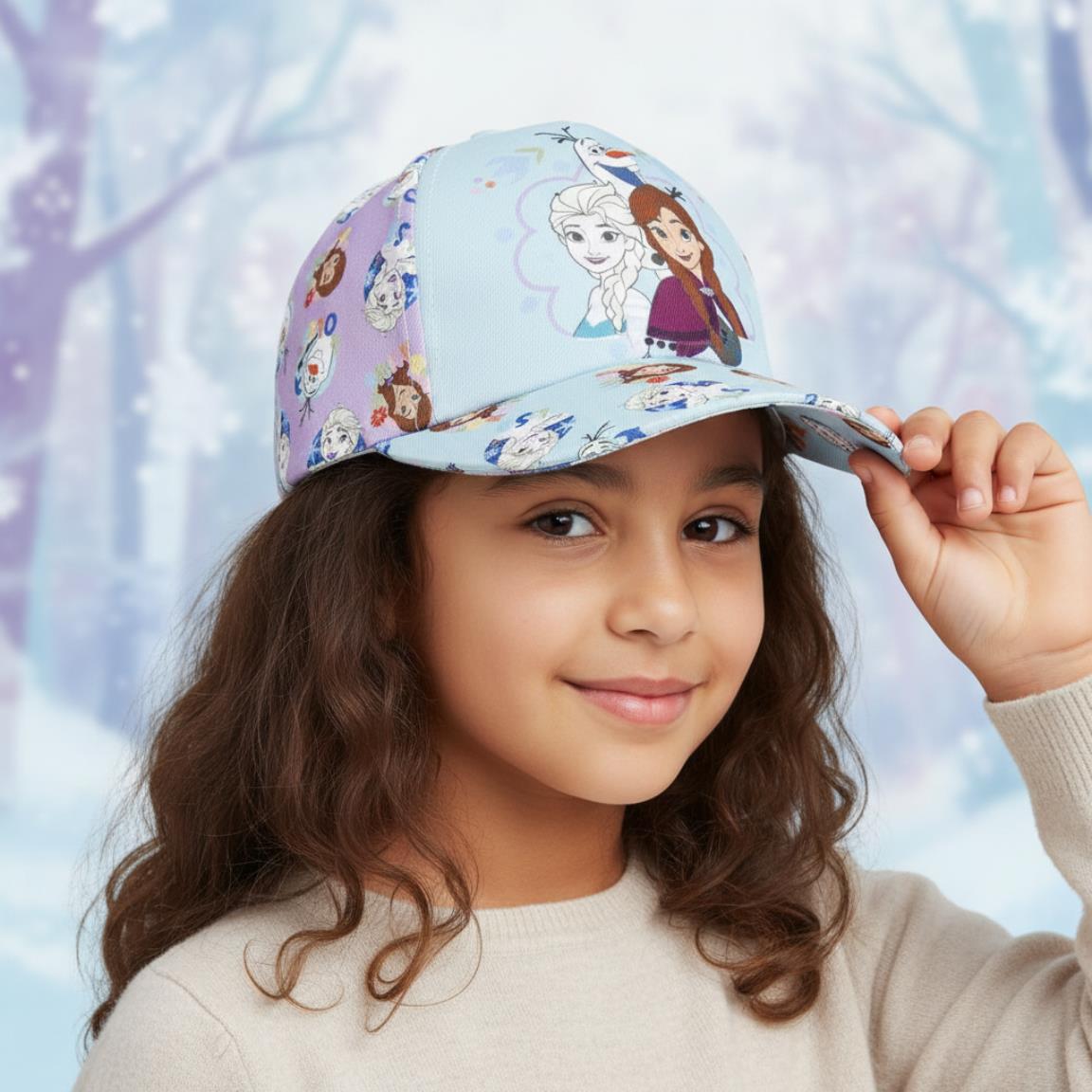 Gorra visera curva frozen