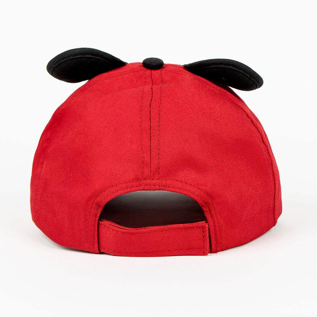 Gorra visera curva aplicaciones mickey