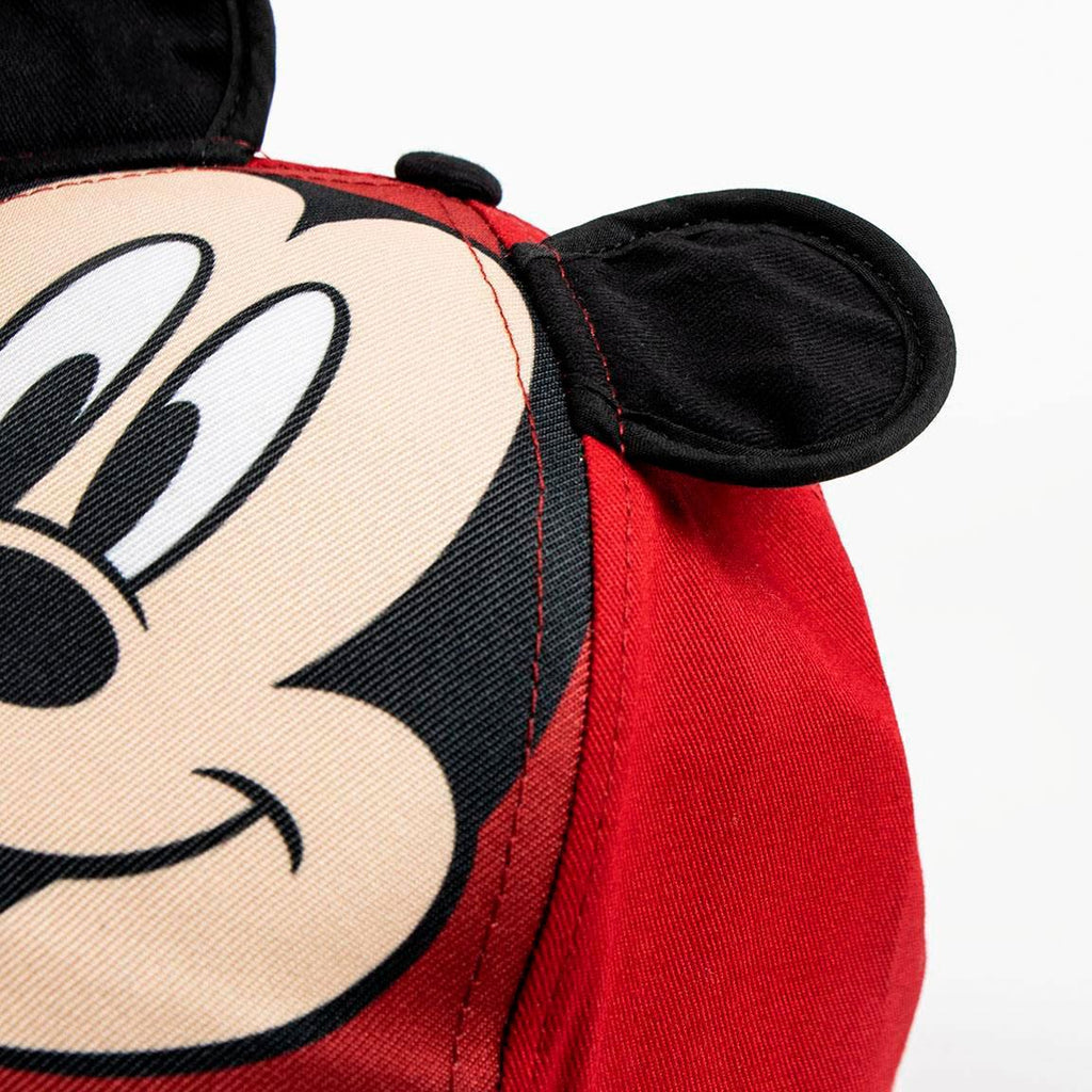 Gorra visera curva aplicaciones mickey