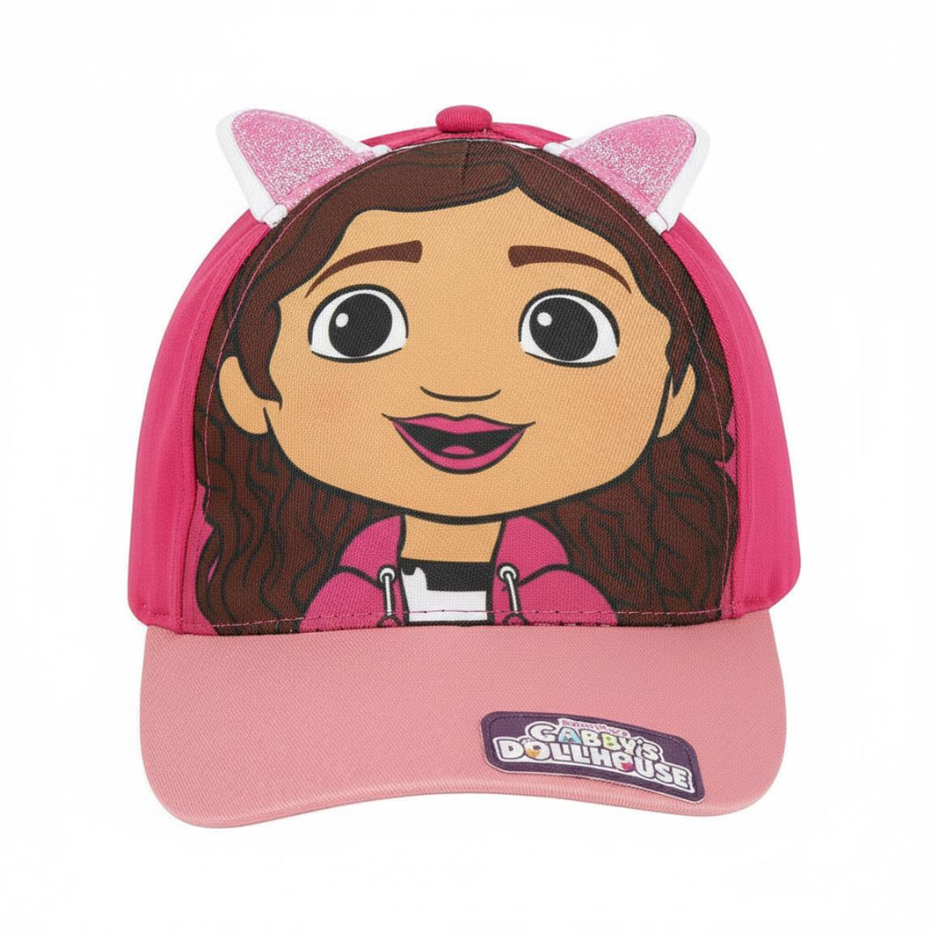 Gorra visera curva aplicaciones gabby´s dollhouse