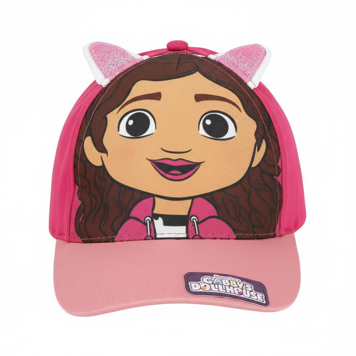 Gorra visera curva aplicaciones gabby´s dollhouse