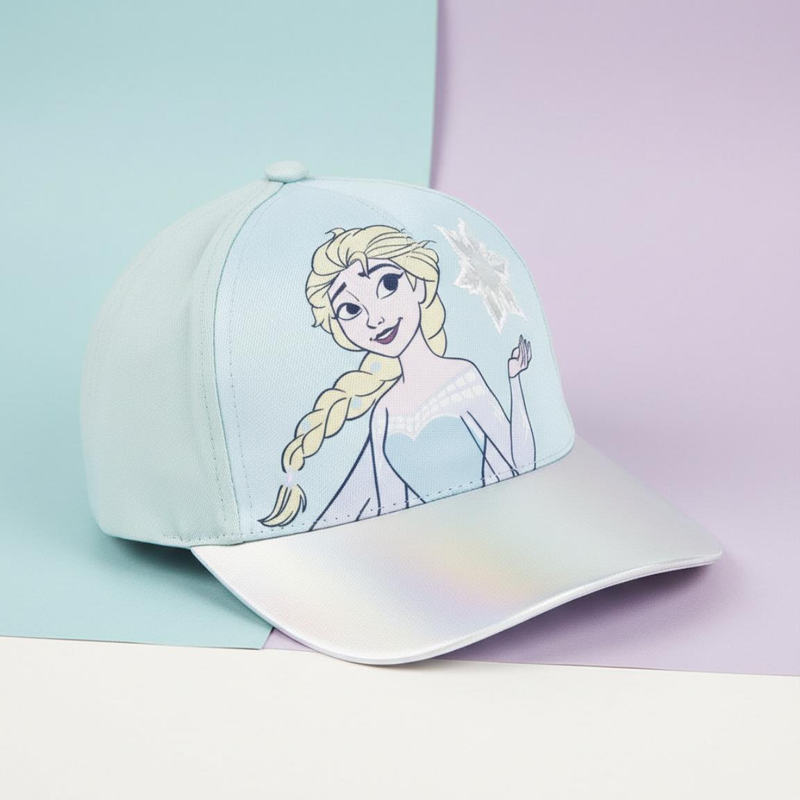 Gorra visera curva aplicaciones frozen