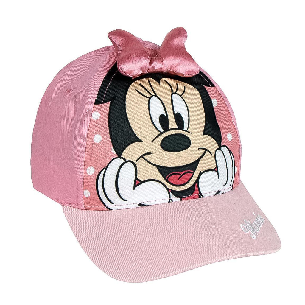 Gorra visera curva aplicaciones minnie