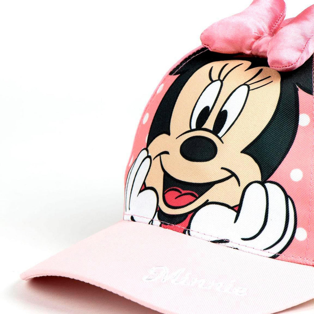 Gorra visera curva aplicaciones minnie