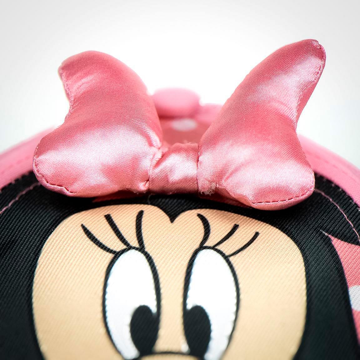Gorra visera curva aplicaciones minnie