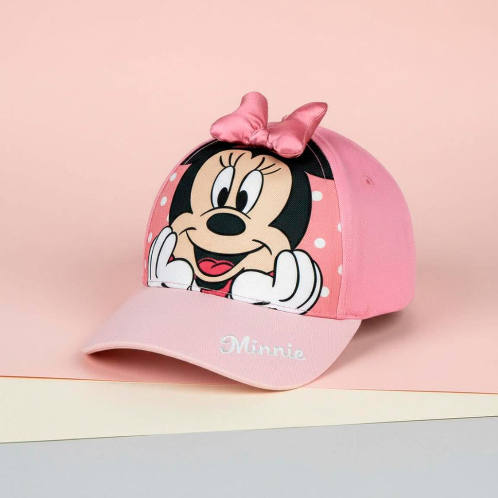 Gorra visera curva aplicaciones minnie