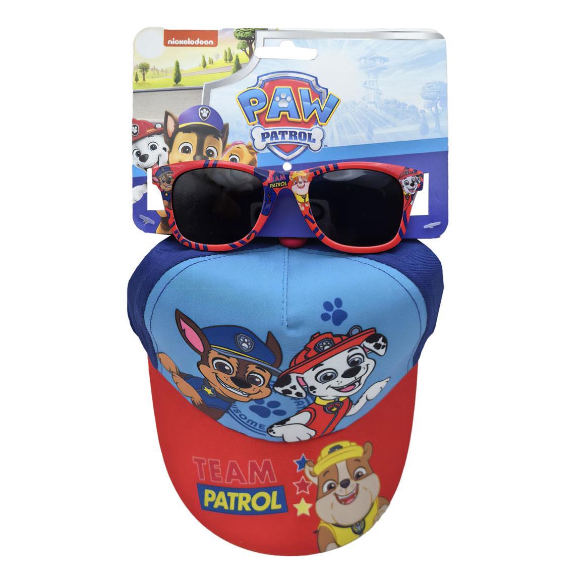 Gorra set gafas de sol paw patrol