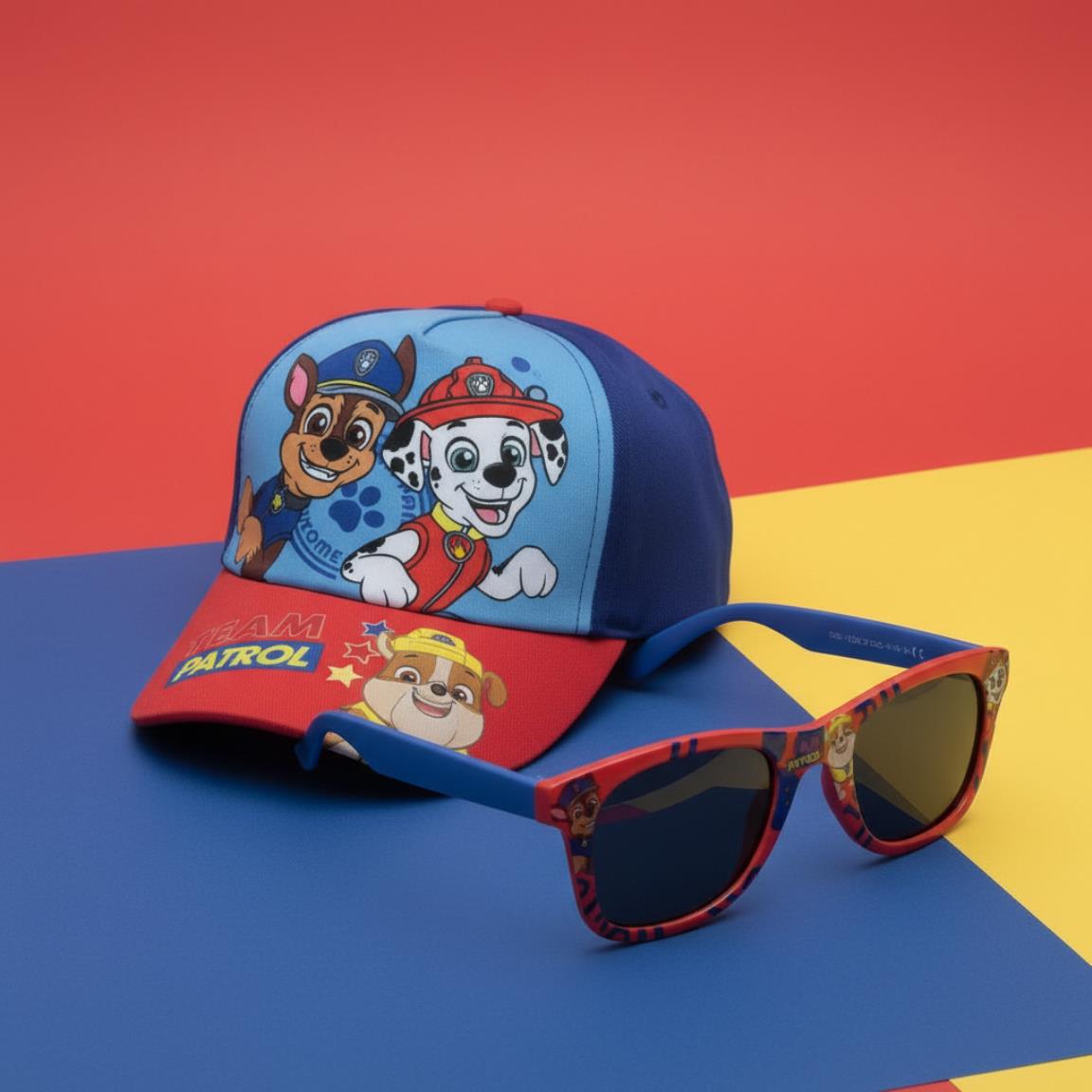 Gorra set gafas de sol paw patrol