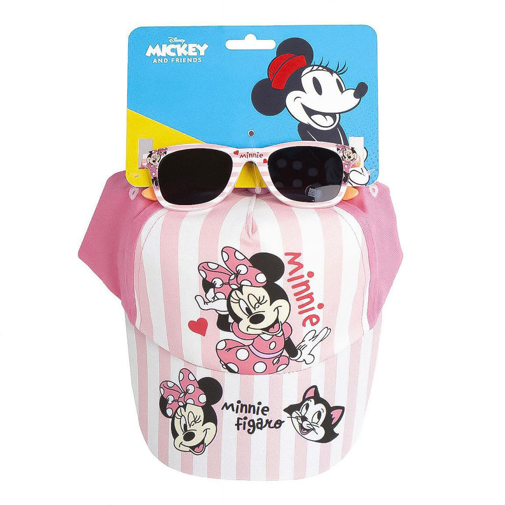 Gorra set gafas de sol minnie