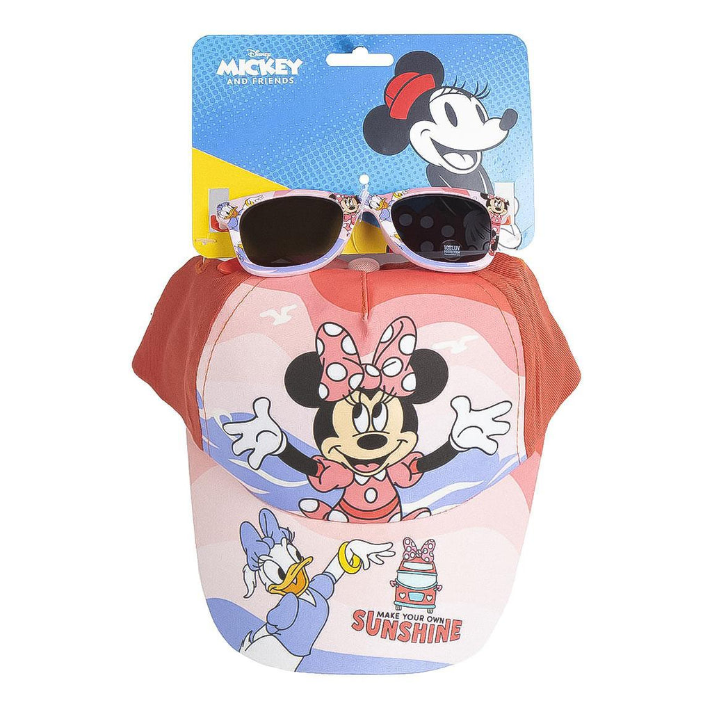 Gorra set gafas de sol minnie
