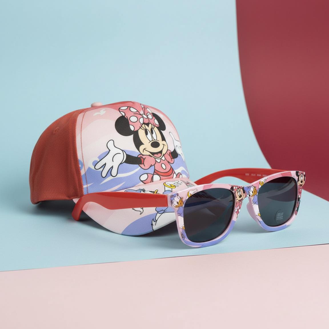 Gorra set gafas de sol minnie