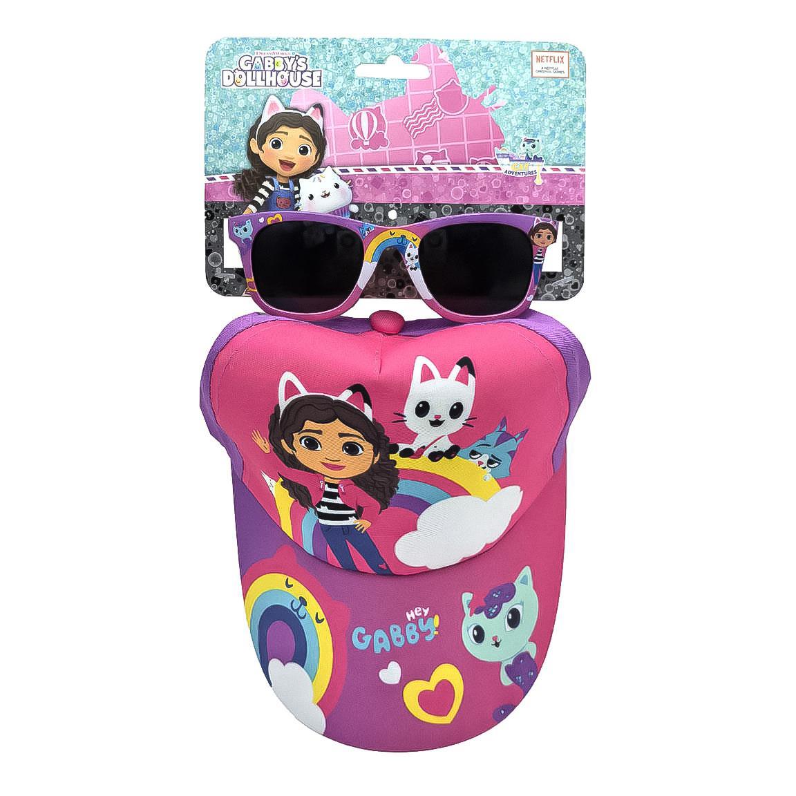 Gorra set gafas de sol gabby´s dollhouse