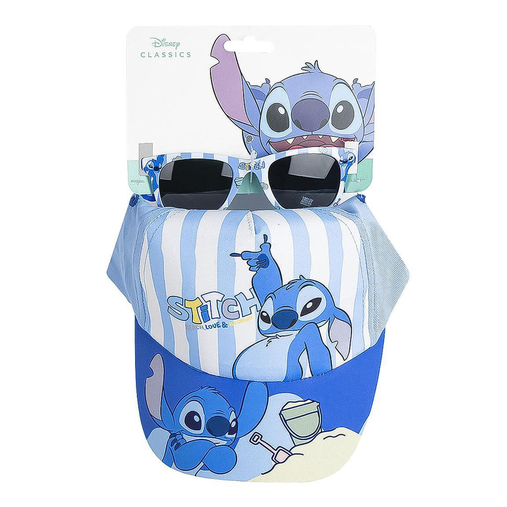 Gorra set gafas de sol stitch