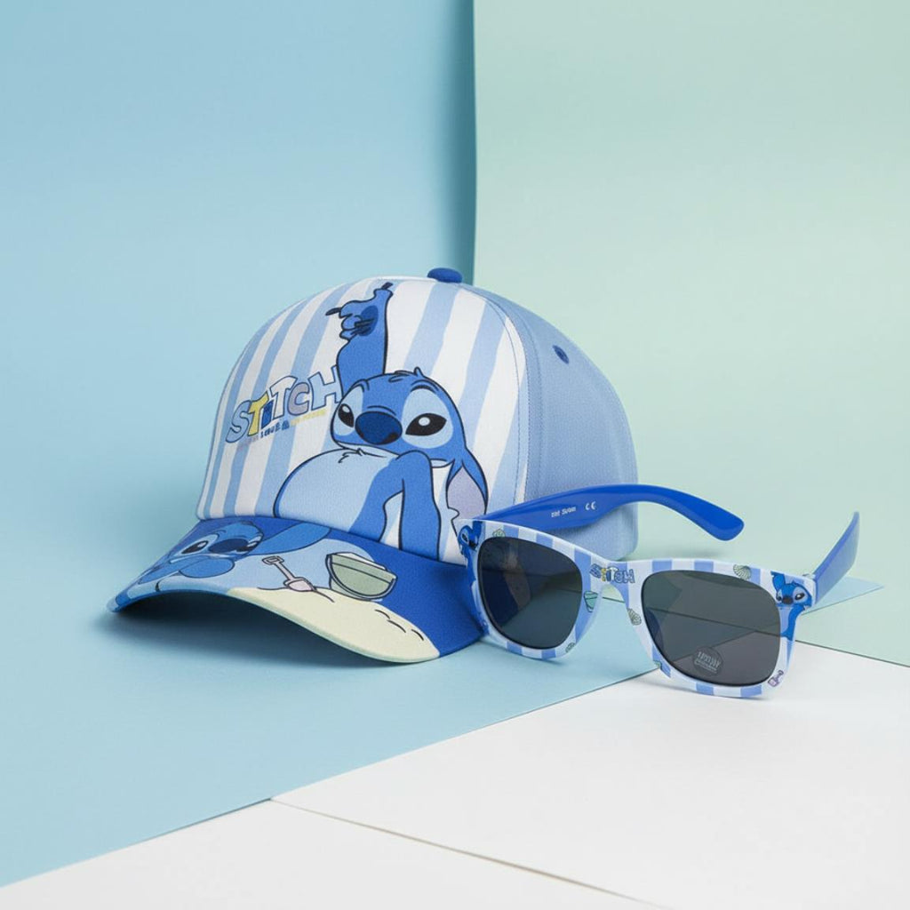 Gorra set gafas de sol stitch