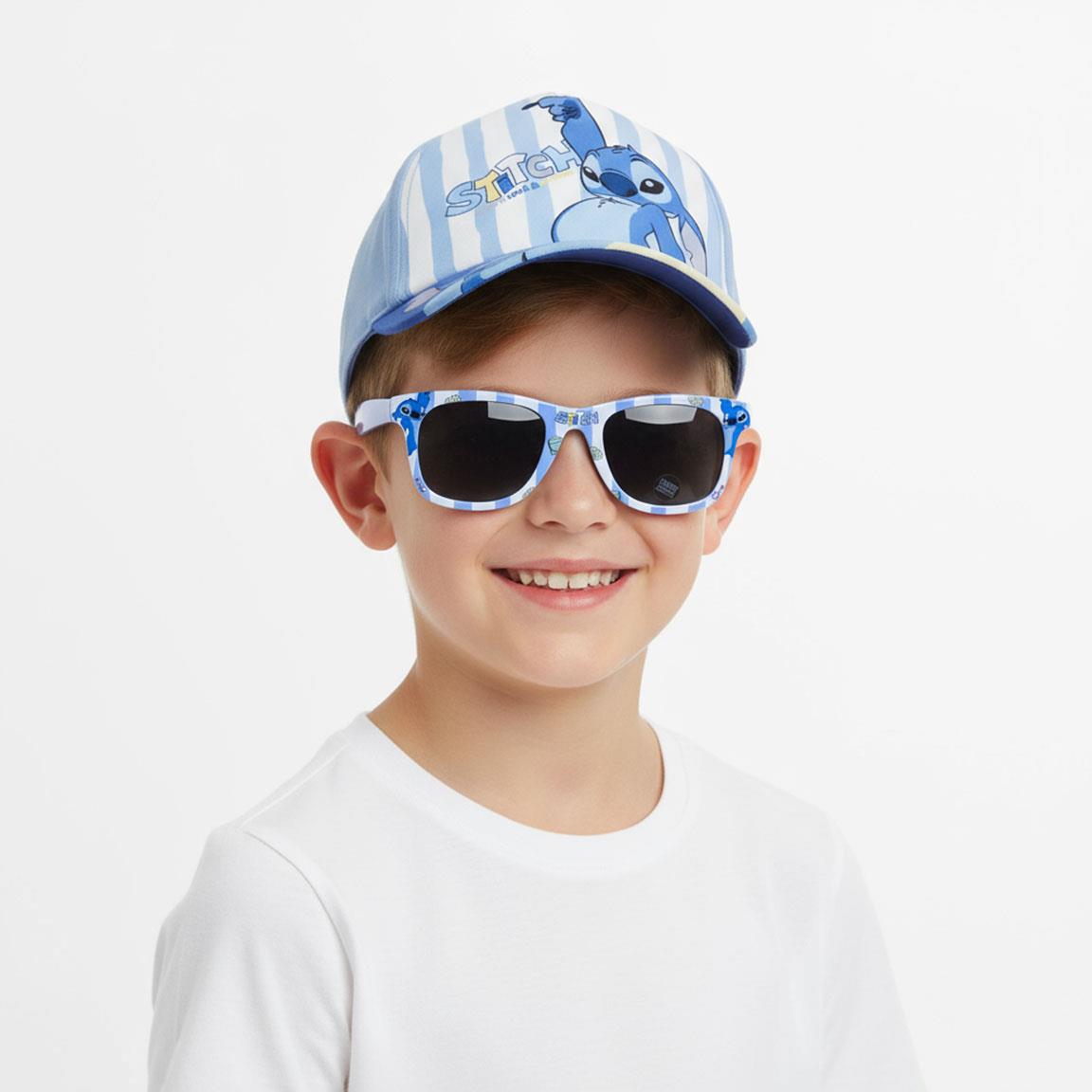 Gorra set gafas de sol stitch