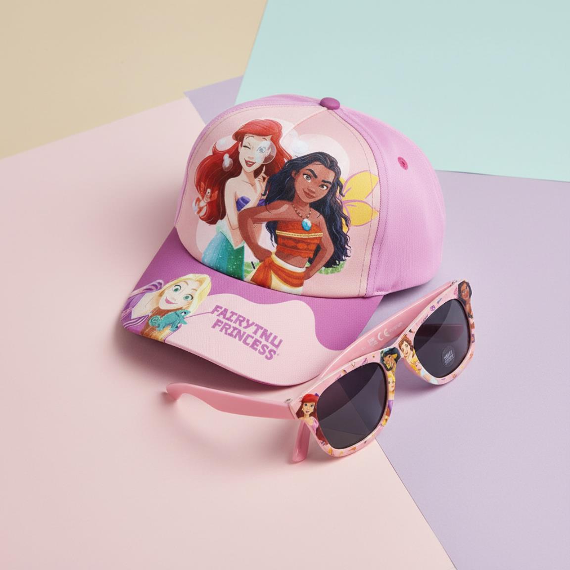 Gorra set gafas de sol princess