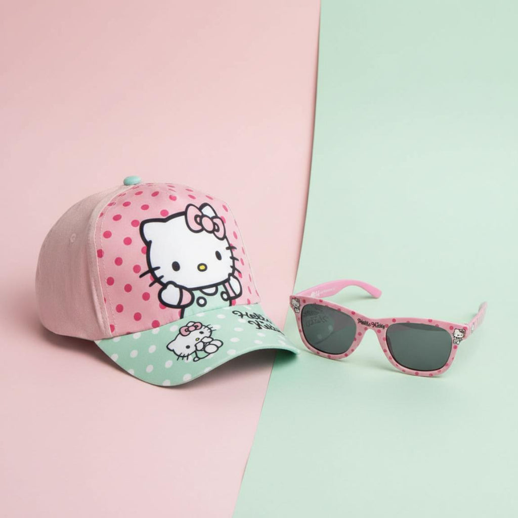 Gorra set gafas de sol hello kitty