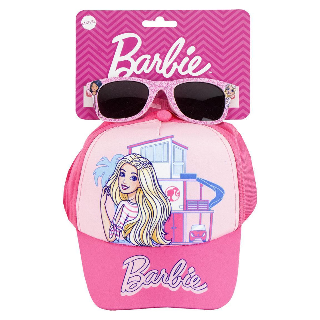 Gorra set gafas de sol barbie